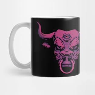 Neon bull Mug